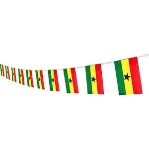 Fabricant Fourniture directe Offres Spéciales Maurice Bunting String Flag of Mauritian For Campaign Decoration