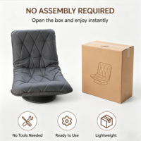 Fauteuil inclinable pivotant Moon, best-seller, pour adulte, idéal pour balcon, canapé de loisirs, chaise longue, mobilier de salon