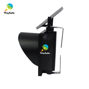 Feux de signalisation clignotants solaires jaunes ambre de 12 pouces (300 mm) à haute luminosité pour la construction - Product Image 5