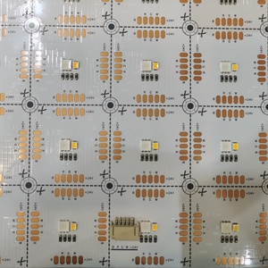 Flex LED bảng điều chỉnh tấm cắt gắn tấm 1-LED-Cắt RGBW 160 độ ống kính CUL CE LED Đèn nền mô-đun Ra>95 RGB + CCT 5in1 cắt - Product Image 4