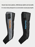 Appareil de massage à compression d'air électrique automatique portable à 6 chambres pour la thérapie et la récupération sportive, bottes de massage pour pieds, mollets et jambes