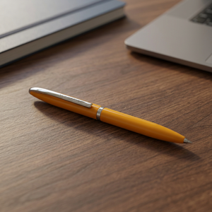 Yellow Sleek Ballpoint <b>Pen</b> Professional Writing Tool for Office Business Teams Corporate Promotion and Daily Use - Product Image 1