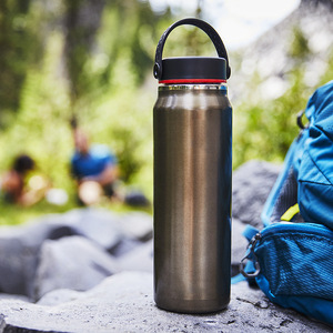 32oz Portable Sports Insulated Stainless Steel Water Bottle Bpa Free Travel Thermal Drink Logo Cold Thermal Performance 1000ml - Product Image 2