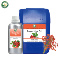 Huile de graines de rose musquée 100% pure et biologique (Rosa Canina) pressée à froid, non raffinée, vierge, qualité cosmétique et alimentaire, vitamine C/E, réparation des cicatrices