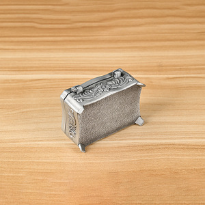 <b>Dropshipping</b> Shopify Creative Metal Vintage Jewelry Box Luxury Storage Case European Zinc Alloy Desktop Organizer - Product Image 2