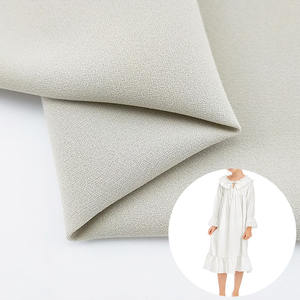 Tela de Satén Elástica de Poliéster con Brillo Brillante y Aspecto de <span class=keywords><strong>Lino</strong></span> Desordenado - Product Image 1