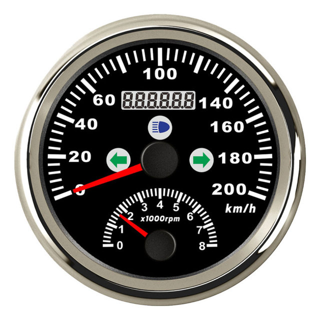2 in 1 Universal to All Cars Smart Gauge Universal Digital Meter Speedometer