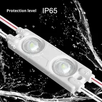 Module LED SMD 12V 1W haute luminosité, étanche, pour enseignes lumineuses extérieures, lettres lumineuses, moulé par injection, fabriqué en Chine