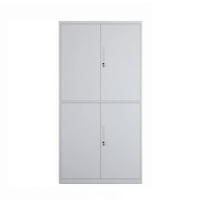 Archivador Metálico de Acero Completo con Cerradura para Oficina, Gabinete de Almacenamiento de Documentos de Acero Laminado en Frío de 2 y 4 Puertas
