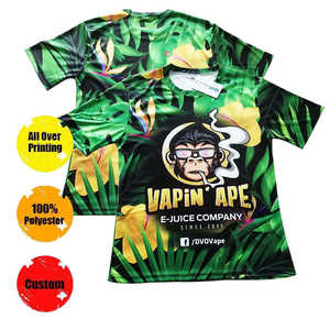 T-shirts en polyester à séchage rapide avec impression graphique personnalisée par sublimation intégrale pour hommes, avec logo vierge unisexe – Grande Vente - Product Image 5