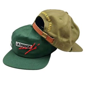 Gorra de 5 Paneles Sin Estructura con Cierre a Presión, Gorra Personalizada con Logotipo Bordado, Gorra Verde para Hombre - Product Image 1
