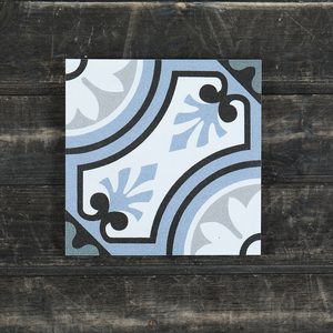 Azulejos de porcelana pequeños para pared y suelo de Hotel, antideslizantes, 200x200, nórdico, blanco y negro, mate, geométrico, azulejos de cerámica - Product Image 3