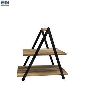 Vendita calda espositore in legno con due strati <span class=keywords><strong>Etagere</strong></span> - Product Image 4