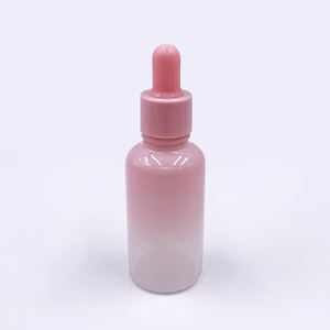 ขวดแก้วทรงกลมแบบหยดสีชมพูไล่เฉดเงา ขนาด 5 มล. 10 มล. 15 มล. 20 มล. 30 มล. 50 มล. 100 มล. สำหรับน้ำมันหอมระเหย - Product Image 5