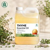 Huile de Thym 100% Pure Naturelle Biologique Antibactérienne Thérapeutique Hydratante Saveur Herbacée Distillée Naturelle Arbre à Thé Soin Corporel