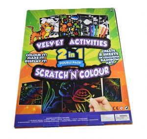 Nouvel ensemble professionnel de coloriage et de peinture pour enfants en tissu velours anti-rayures - Product Image 2