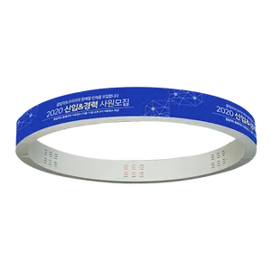Linh hoạt trong nhà Màn hình LED hiển thị cong LED bảng điều chỉnh hình tròn vòng tròn linh hoạt LED Strip Rèm p2.5 LED Video tường treo 43