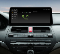Radio para Auto Android Krando de 12.3 Pulgadas con Nuevo Diseño, Navegación GPS, Multimedia, Carplay, Estéreo para Auto, DSP para Honda Accord Crosstour 2008-2012