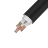 Cable de Alimentación con Aislamiento XLPE y Revestimiento de PVC, Núcleo de Cobre YJV-3*1.5mm²