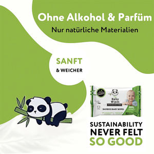 Lingettes pour bébé en gros/80 pièces Lingettes pour bébé en fibre de bambou Biodégradables Lingettes humides douces pour la peau du bébé OEM ODM B2B - Product Image 3