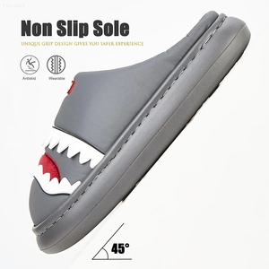 Pantofole da <span class=keywords><strong>Uomo</strong></span> alla Moda <span class=keywords><strong>con</strong></span> Piattaforma, Imitazione Pelle, Pelliccia, Illuminazione, Comode in <span class=keywords><strong>Memory</strong></span> <span class=keywords><strong>Foam</strong></span>, Morbide <span class=keywords><strong>Scarpe</strong></span> da Coppia Antiscivolo, Calde per l'Inverno - Product Image 4