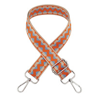 Nouvelle Sangle de Remplacement Classique en Tissu pour Sac à Main, Bandoulière Large Réglable, Accessoires de Sangle 38mm, Sangle d'Épaule Ondulée Colorée