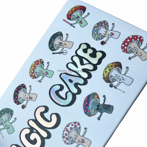 Custom Brand Manufacturers Direct Sales Holographic Paper Small Mushroom <strong>Chocolate</strong> <strong>Bar</strong> Packaging Box <strong>Galaxy</strong> <strong>Bar</strong> <strong>Chocolate</strong> Box - Product Image 5