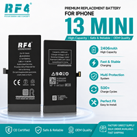 Batterie Li-ion Premium Haute Capacité RF4 2406mAh / 2480mAh Qualité OEM Certifiée CE Longue Durée de Vie pour Réparation iPhone 13 Mini