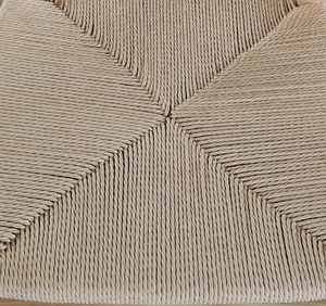 <span class=keywords><strong>Chaise</strong></span> de <span class=keywords><strong>salle</strong></span> à <span class=keywords><strong>manger</strong></span> de haute qualité au <span class=keywords><strong>design</strong></span> moderne et simple, en bois massif et corde tressée, pour une ambiance détente. - Product Image 5