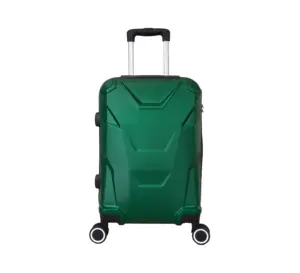 24 "फैशन शैली मूक रोलर सामान एक्सटेसिबल ट्रॉली यात्रा बैग एंटी-नॉक बोर्डिंग केस बिजनेस ट्रिप बैग लॉक के साथ व्यापार यात्रा सामान