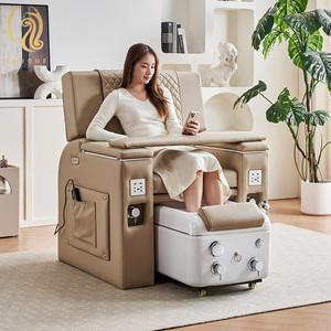Sillón de Masaje Eléctrico para Pedicura Chuque con Función de Surf Ligero, Sillón de Salón de Belleza para Pedicura - Product Image 1
