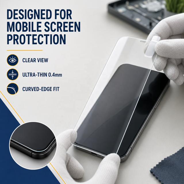 A+ TOP HD CLEAR High Quality 0.4mm 9H Tempered Glass 2.5D Phone Screen Protector for 18 Pro Max