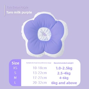 Effen Patroon Elizabethaan Halsband Voor Katten En Honden Anti-Lik Zachte Hoofddeksels Met Lint Decoratie Castratie Benodigdheden - Product Image 6