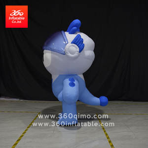 Рекламный надувной костюм на заказ мультфильм животных талисман ходьба надувной робот костюм для мероприятий - Product Image 4