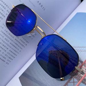 Lunettes photochromiques anti-reflet pour femmes, protection optique UV400, monture demi-cerclée en métal doré et noir 2026 - Product Image 3