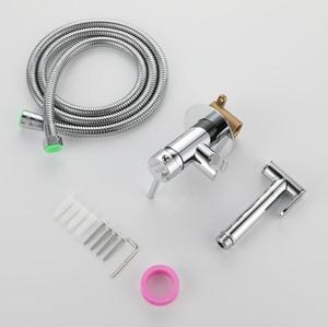 Настенный хромированный полированный распылитель для биде - Product Image 6