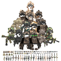 WM6147 WM6168 Engineer Sniper Commando Scout Wild Child KSK Alpha SSO Delta Special Forces Navy Seals Building Blocks Kids Toys