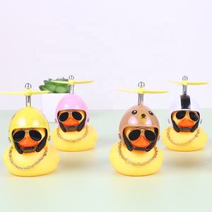 IRONDONKEY <span class=keywords><strong>canard</strong></span> jaune petit guidon pour vélo pour enfants équipement de VTT avec décoration de voiture cloche de vélo jaune - Product Image 5