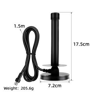 <span class=keywords><strong>Antena</strong></span> de <span class=keywords><strong>TV</strong></span> digital para interiores de alta ganancia 25DBI, de alta definición, para recepción de HDTV, longitud del <span class=keywords><strong>cable</strong></span> UHF de 1,5 m - Product Image 2
