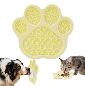 Alfombrilla de Alimentación para Aliviar la Ansiedad en Perros, Alfombrillas de Alimentación Lenta con Ventosas, Alfombrilla para Lamer para Perros y Gatos - Product Image 1