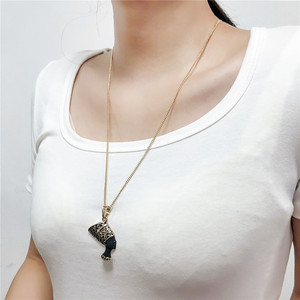 Collier égyptien Tutankhamon Nefertiti pour maman, bijoux pour femmes, Sphinx, reine égyptienne, pharaon, Isis, Horus, pendentifs - Product Image 3