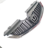 Systèmes de carrosserie automobile 71121-SEN-H20 Grille de pare-chocs avant en plastique chromé, nouvelle, sûre et durable pour City 2007 2008 GD8