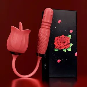 Rose Vibrator Đối Với Phụ Nữ Không Dây Điều Khiển Từ Xa Âm Đạo Dildo Vibrator Âm Vật Hút Tăng Quan Hệ Tình Dục Đồ Chơi %