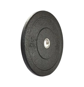 Power Training Crumb Hi Temp Bumper <strong>Rubber</strong> <strong>Weight</strong> <strong>Plate</strong> Black with Color Star Customized Logo - Product Image 6