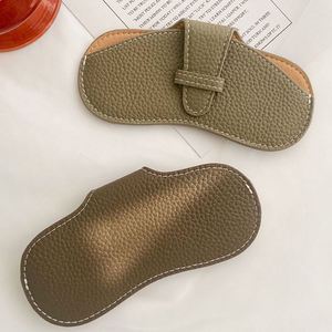 Colorful <b>Sunglasses</b> Case Portable Sunscreen Protection Litchi Leather Sleeve for Outdoor Travel Eyewear Storage Bag - Product Image 3