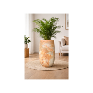 Juego de Macetas Ecológicas de Fibra de Vidrio, Macetas Grandes para Plantas, Macetas Altas para Interiores, Precio al por Mayor, Macetas para Flores, Macetas para Jardín - Product Image 1