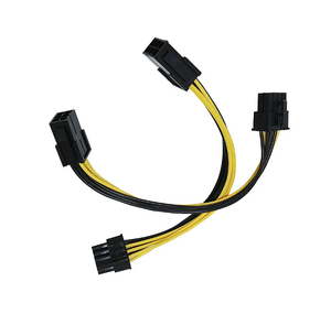 <span class=keywords><strong>GPU</strong></span> 6-<span class=keywords><strong>pin</strong></span> để <span class=keywords><strong>8</strong></span>-<span class=keywords><strong>pin</strong></span> PCI Express Power chuyển đổi cáp Video Card PCI E kết nối cho cung cấp điện - Product Image 4