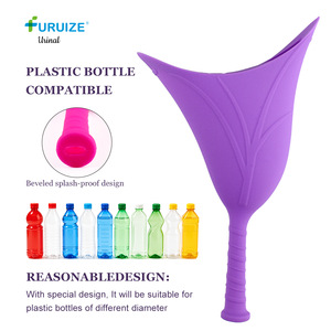 Furuize En gros, Dispositif d'urination féminin personnalisable en silicone réutilisable, entonnoir urinaire <span class=keywords><strong>pour</strong></span> <span class=keywords><strong>femmes</strong></span>, <span class=keywords><strong>pour</strong></span> <span class=keywords><strong>les</strong></span> voyages en extérieur et <span class=keywords><strong>les</strong></span> toilettes <span class=keywords><strong>debout</strong></span> - Product Image 3