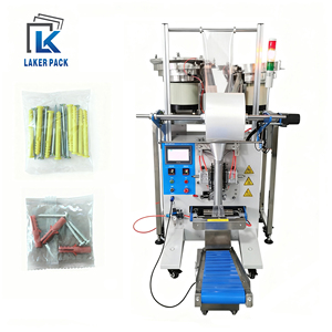 เครื่องแพ็คบับสกรูแบบอัตโนมัติพร้อมตู้ภาพฮาร์ดแวร์สองชาม - Product Image 1