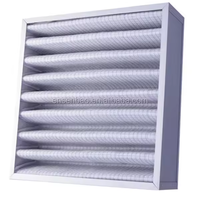 Nouveau système de ventilation d'air à panneau plissé G4 avec filtre à air lavable pour hôtels